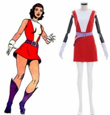 Cosplaydiy The Incredibles Elastigirl Helen Parr Cosplay Costume Custom Made  DR  