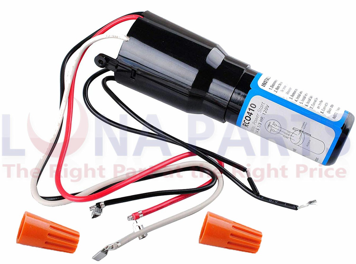 3 N 1 Hard Start Kit Relay Refrigerator Freezer 115V RCO410 RC0410
