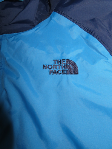 Girls 14-16 The North Face Hooded Windbreaker Jacket Blue Mesh Lining Full Zip - Picture 2 of 14