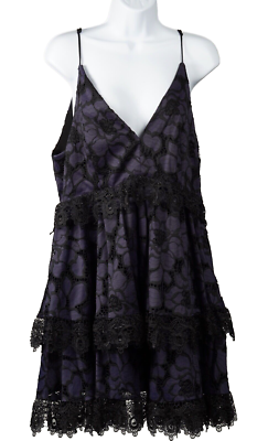NWT KENDALL + KYLIE Tied Lace Babydoll Blue Large Short Dress | eBay NWT KENDALL + KYLIE Tied Lace Babydoll Blue Large Short Dress | eBay