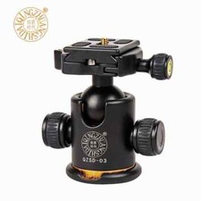 QZSD-03 Q03 360 Panoramic Swivel Camera Tripod Head Ballhead Quick Release NEW