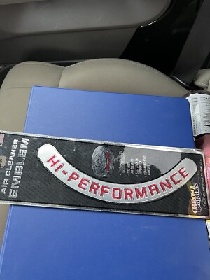 CHROMA GRAPHICS AIR CLEANER EMBLEM HI PERFORMANCE #9803  