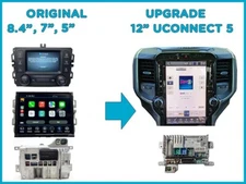12" UCONNECT 5 RADIO / DISPLAY INTEGRATION UPGRADE WIRING HARNESS KIT, 19-24 RAM