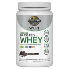 Grass Fed Clean Whey Protein Isolate Chocolate 20 Servings Non GMO Gluten Free