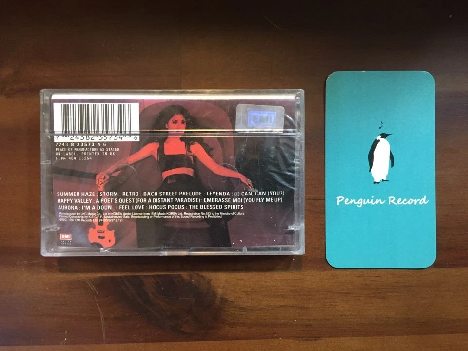 VANESSA-MAE - STORM CASSETTE TAPE KOREA EDITION SEALED - Image 3 of 3