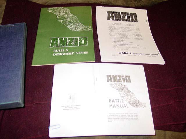 Avalon Hill 1974 - ANZIO game: Struggle for Italy 1943-1945