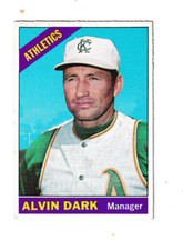 1966 Topps # 433 Al Dark eX-NMT, !Free Ship !!