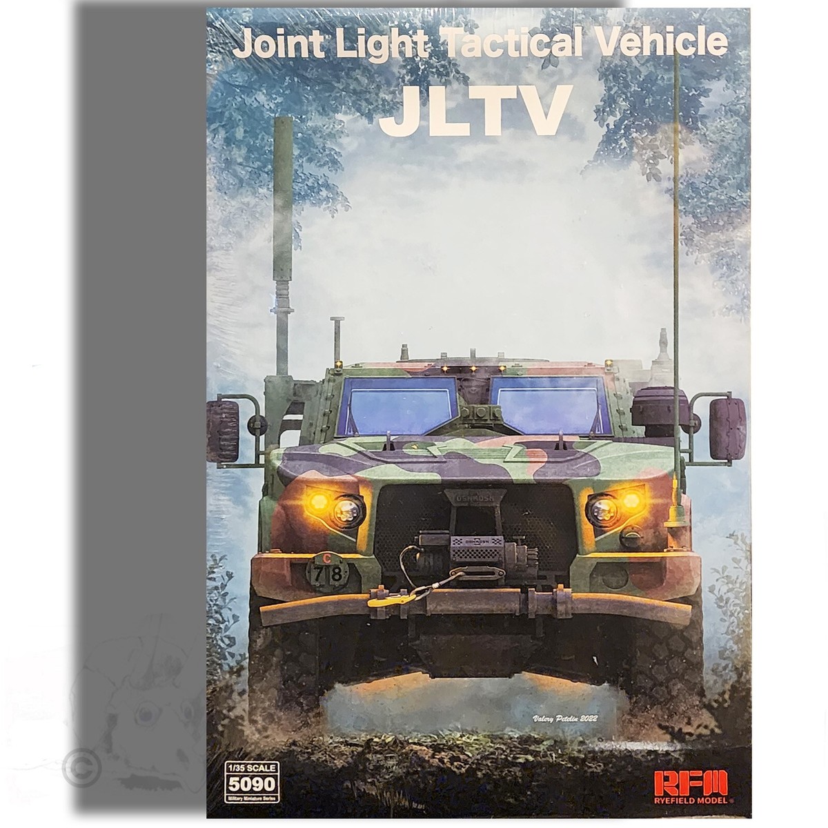 Rye Field Model（RFM）製 1/35（JLTV）戦術装甲車 RFMRM5116 1:35 Rye Field Model M1279 JLTV Utility (UTL