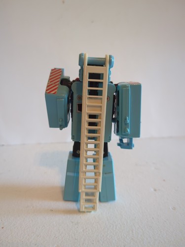 1986 Hasbro Transformers G1 Hot Spot Protectobot Blue Fire Truck Good Condition - Picture 3 of 10