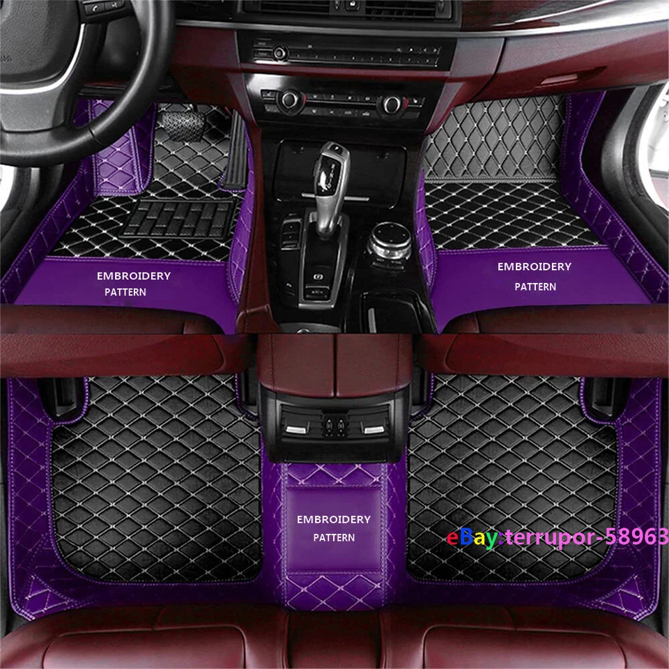 Fit for JEEP Wrangler Patriot Cherokee Commander Renegade Car Floor Mats Custom Foto 3 de 4