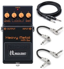 New Boss HM-2W Waza Craft Heavy Metal Distortion Guitar Effects Pedal