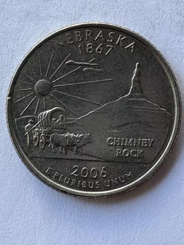 2006 D Nebraska State Quarter Error