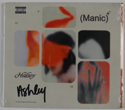 Halsey Ashley ホールジー MANIC マニック 限定直筆サインCD Halsey Ashley ホールジー MANIC マニック 限定直筆サインCD