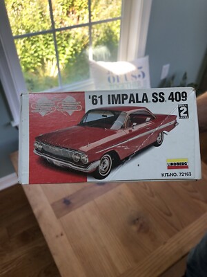 Lindberg 1961 Impala SS 409 1/25 Model Kit #72163 | eBay