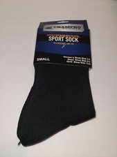 Champro Long Athletic Professional Sports Socks black Small