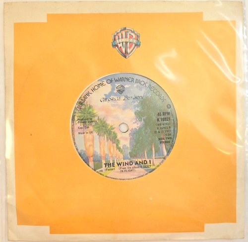 George Benson – Nature Boy 7" vinyl record on Warner Bros company sleeve 1977 - Picture 3 of 13