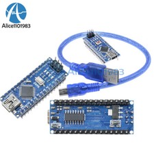 Mini USB Nano V3.0 16M 5V Micro-controller CH340G For Arduino Cable