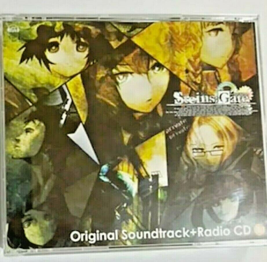 Steins Gate Original Soundtrack + Radio CD OST Music CD+CD-ROM