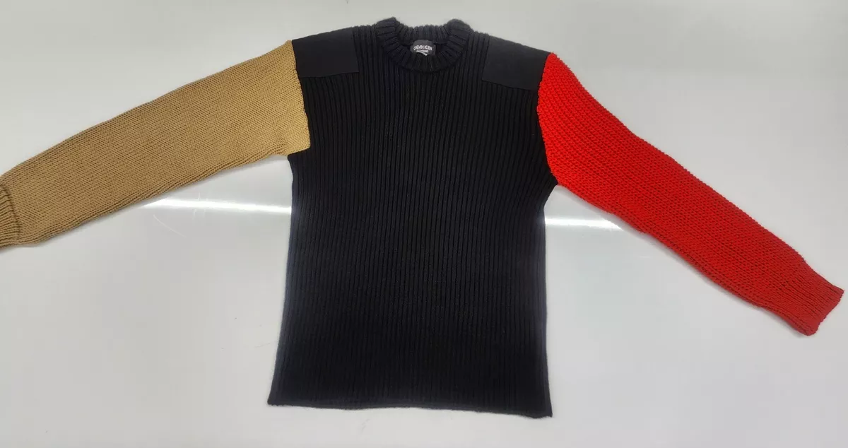 CALVIN KLEIN 205w39nyc Raf Simons era Knit Pullover Sweater Streetwear M