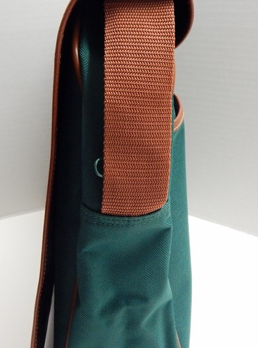 Ralph Lauren Polo Pony große grüne Leinwand Kuriertasche Kuriertasche - Bild 10 von 11