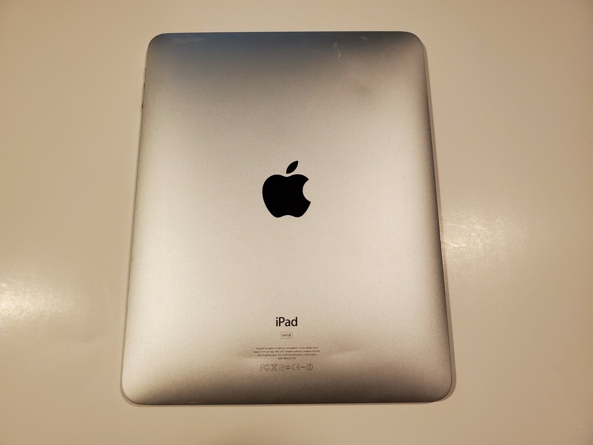 Apple iPad A1219 1st Generation 16GB, Wi-Fi, 9.7in - Black Apple iPad A1219 1st Generation 16GB, Wi-Fi, 9.7in - Black
