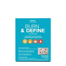 GNC Total Lean Burn Define Vitapak 30 Count Weight Management Supplements