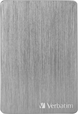 Verbatim Store n Go Alu Slim 1TB externe Festplatte USB3.2 Gen 1 silber #53662