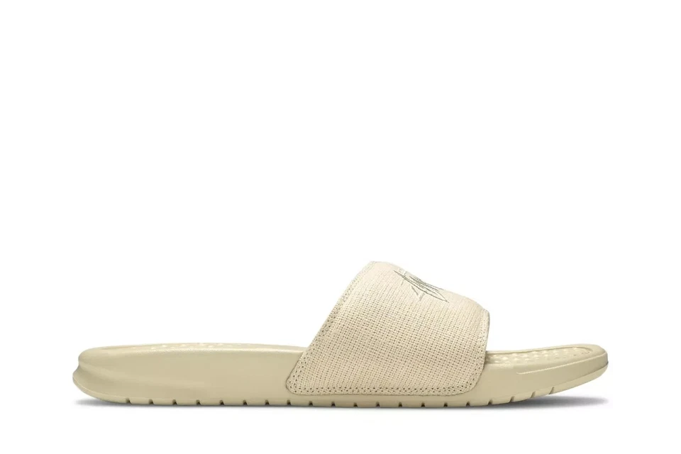STUSSY × NIKE BENASSI SLIDE STONE DH1584-200 Masculino US3-14 NOVO - Imagem 4 de 4