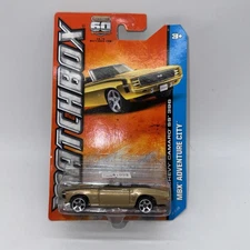 2012 Matchbox '69 Chevy Camaro SS 396 MBX Adventure City 60 Anniversary MIC Seal