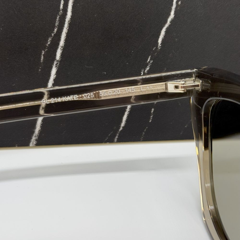 NEW SAINT LAURENT SL214 KATE 025 CAT EYE WOMEN SUNGLASSES 