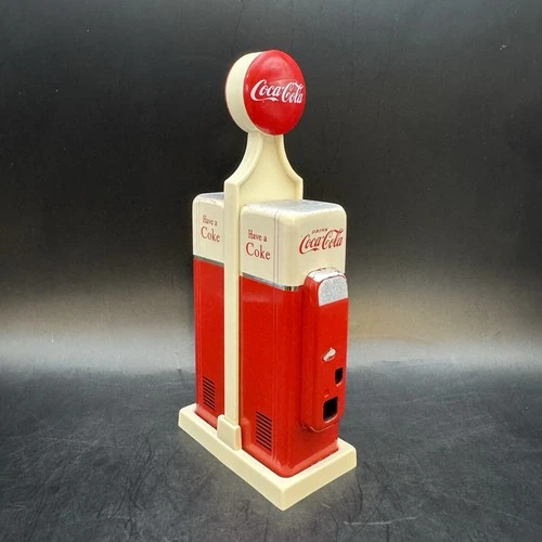 Vintage Coca-Cola Salt and Pepper Shakers Gas Station Vending Machine