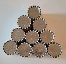 2026 D SEMIQUINCENTENNIAL HALF DOLLAR COIN ROLL - LOT OF 10 FULL ROLLS IN-HAND