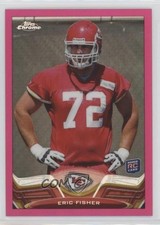 2013 Topps Chrome BCA Pink Refractor 62/399 Eric Fisher #166 x5u