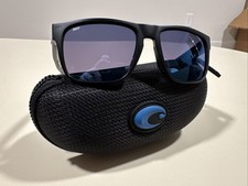 Costa Del Mar 6S9008 Mens Spearo Square Sunglasses Blackout,Blue Mirror 580P P82