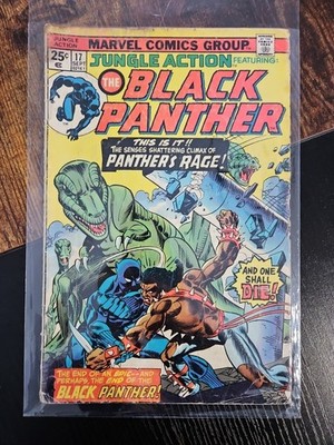 Jungle Action #17 (Marvel Comics September 1975) The Black Panther