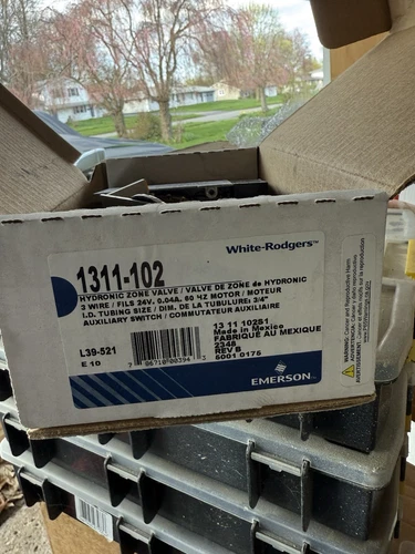 White Rodgers 3/4” zone valve 1311-102