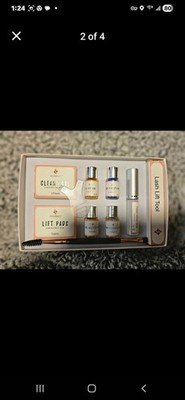 Lash lifting Perming Kit, Developer & 2 Brown Permanet Tints