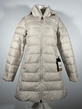 THE NORTH FACE Women's Flare Down Minoqua Parka, Silver Grey, S - NWT