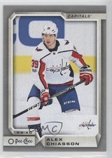 2018-19 O-Pee-Chee Silver Alex Chiasson #492 0dr