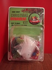 RARE Fibre-Craft Ice Skating Christmas Ornament Kit