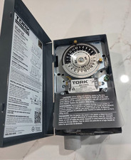 TORK 1109A-O 120-277V 40A Multi-Volt Mechanical Lighting Switch Timer