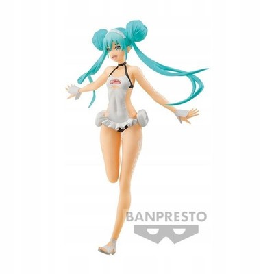Hatsune Miku Racing 2022 Tropical Maid Ver. Figur 16cm Pvc Abs Banpresto