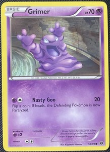Pokemon Grimer Card