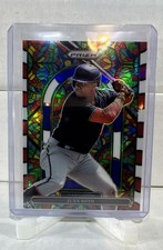 2022 Panini Prizm - Stained Glass Juan Soto #SG-2 Red White & Blue Prizm