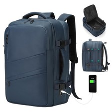 Travel Backpack for Men, 18 Inch Carry on Laptop Backpack with USB A/C Port, ...