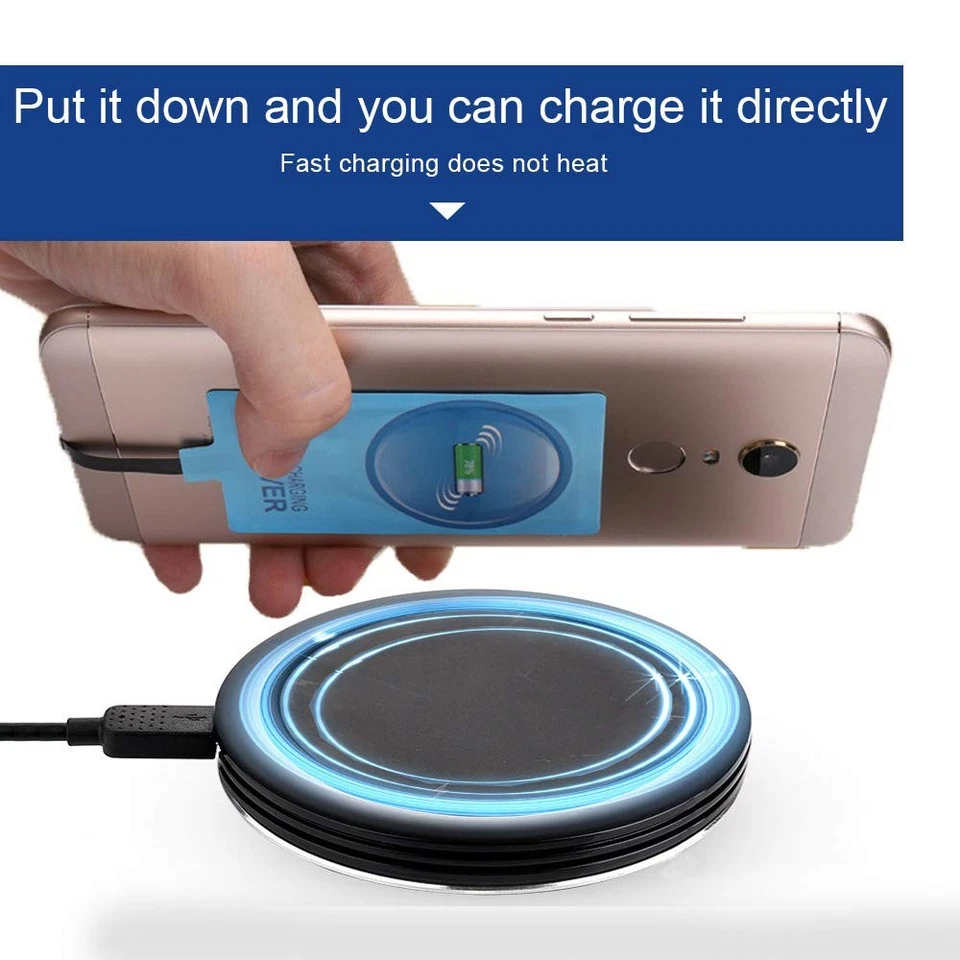 QI Wireless Charging Receiver Adapter with Fast&Smart Microchip Technology fo... - Image 4 of 4