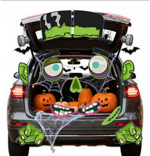 Trunk or Treat Decor Kit Halloween Decorations Outdoor Indoor Frankenstein Car S