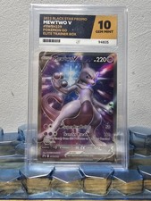 Pokemon Go Mewtwo v Promo SWSH229 Pokémon Trading Card Ace 10