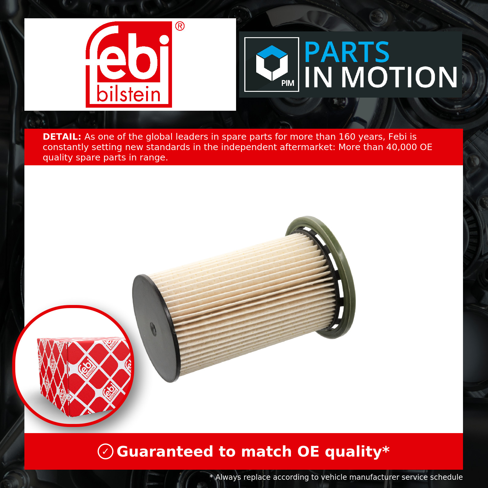 Fuel Filter fits VW CC 358 2.0D 11 to 16 7N0127177 7N0127177B VOLKSWAGEN Febi - Image 6