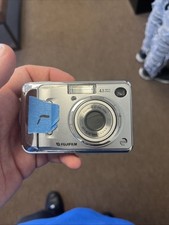 UNTESTED Fujifilm FinePix A Series A400 4.1MP Digital Camera - Silver PARTS ONLY